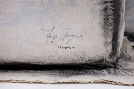 Faye Toogood, Maquette 234 / Canvas & Foam Sofa, 2020, Friedman Benda
