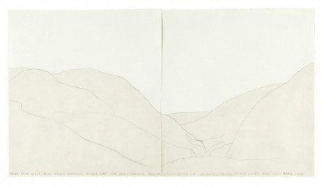 Bob Law, River Avon Gorge, 1966 , Richard Saltoun Gallery