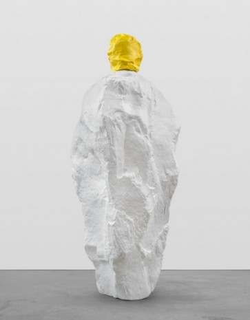 Ugo Rondinone, yellow white monk, 2020, Galerie Eva Presenhuber