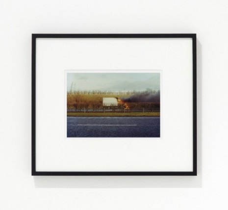 Samuel Laurence Cunnane, Small truck burning, 2020, Kerlin Gallery