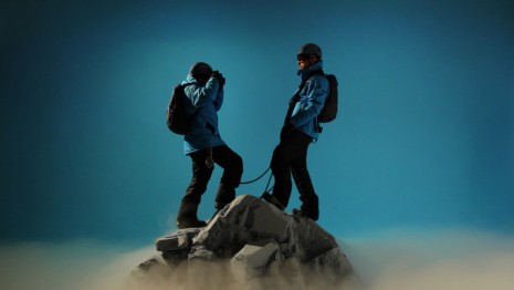 John Wood and Paul Harrison, Unrealistic Mountaineers, 2012, Cristin Tierney