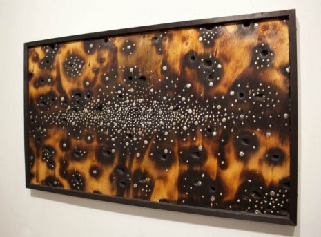 Ignacio Bahna, Crashing projectiles with a volcano I, 2020, Cardi Gallery
