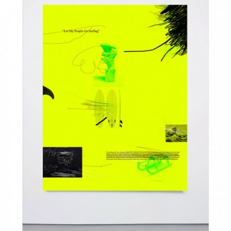 Oso Parado, Green Yellow Organic 02 , 2020, Cardi Gallery