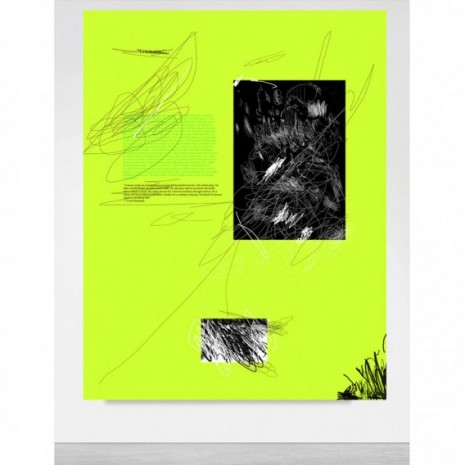 Oso Parado, Green yelllow organic 005, 2020, Cardi Gallery