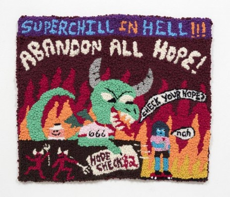 Hannah Epstein, Superchill In Hell: Abandon All Hope!, 2020, Steve Turner