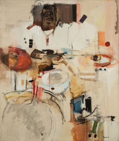 Larry Rivers, The Drummer, 1958, Hollis Taggart