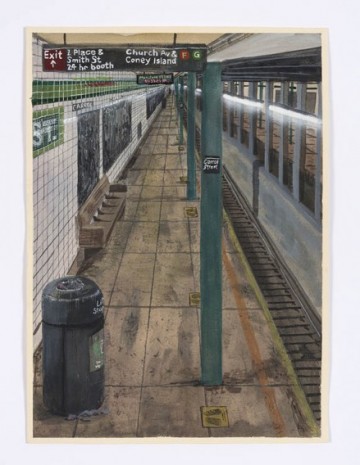 Stipan Tadić, Empty Subway, 2020, Steve Turner