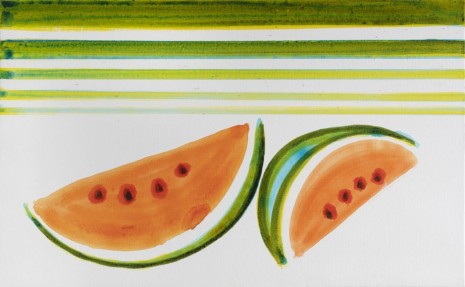 John Kørner, 2 x 1/4 Melons, 2020, Galleri Bo Bjerggaard