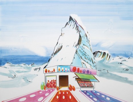 John Kørner, Shop in Matterhorn, 2020, Galleri Bo Bjerggaard