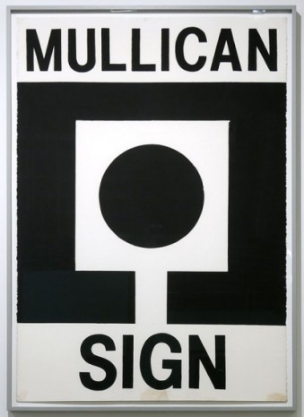Matt Mullican, Untitled (Mullican poster: Sign), 1979/80, Mai 36 Galerie