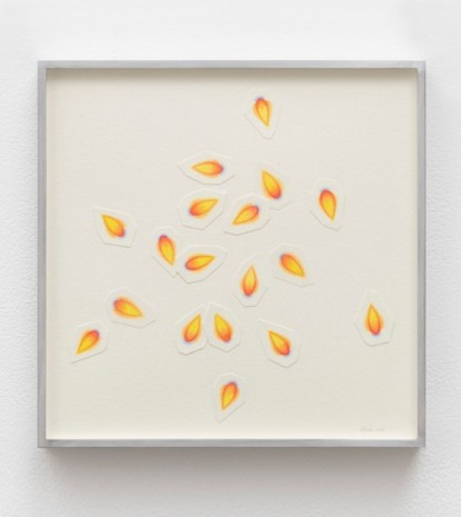Linda Stark, Flame Drop, 2013, David Kordansky Gallery
