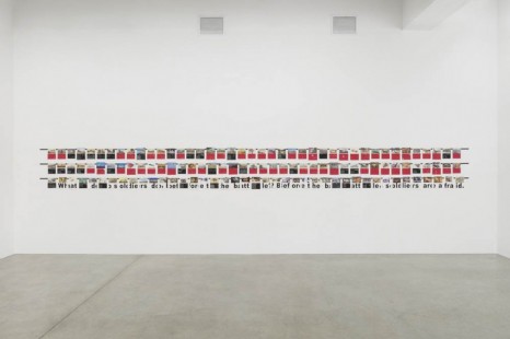 Rivane Neuenschwander, A ordem e o método (The Order and the Method), 2020, Tanya Bonakdar Gallery