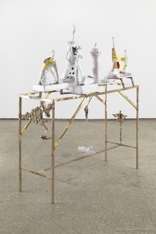 Alessandro Pessoli, Tavola Morandi, 2012, Anton Kern Gallery