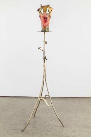 Alessandro Pessoli, Chimney Head, 2012, Anton Kern Gallery