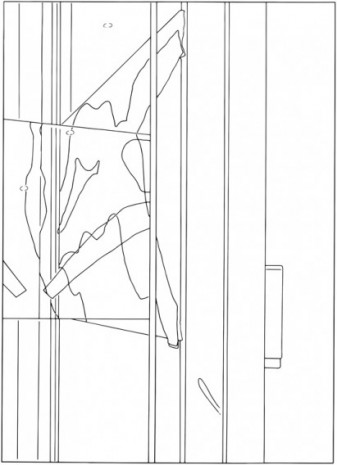 Louise Lawler, Water to Skin (traced), 2016/2020, Galerie Buchholz