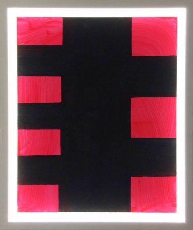 Chris Martin, Little Pink Seven, 2014, Anton Kern Gallery