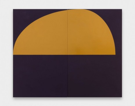 Suzan Frecon, yellow lantern, 2018, David Zwirner