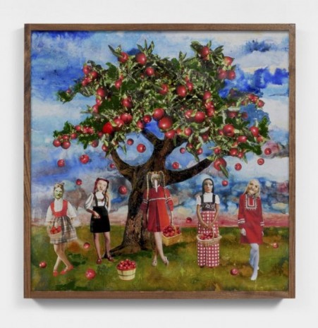 Marnie Weber, Gathering Apples on a Sunny Day, 2019, Simon Lee Gallery