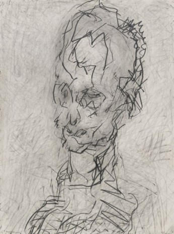 Frank Auerbach, Head of William Feaver, 2003 , Luhring Augustine