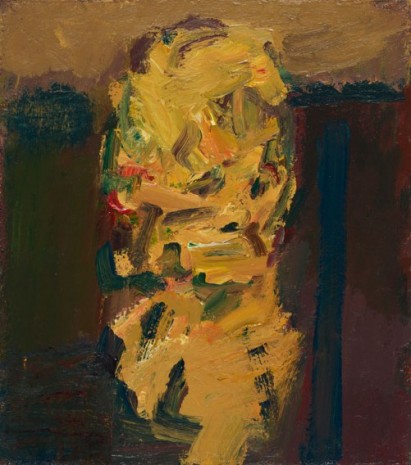 Frank Auerbach, Portrait of Julia, 2009-10 , Luhring Augustine