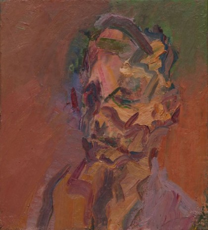 Frank Auerbach, Portrait of William Feaver, 2007 , Luhring Augustine