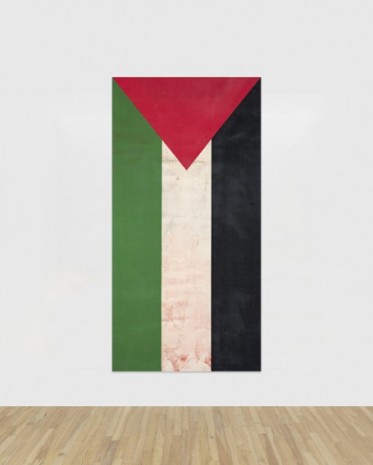 Fredrik Værslev, Palestine, 2020, Andrew Kreps Gallery