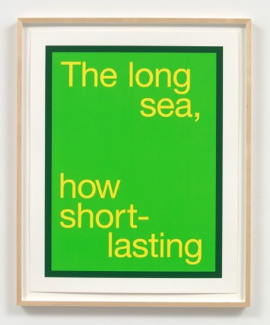 Renée Green, The long sea, how short-lasting, 2020, Bortolami Gallery