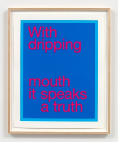 Renée Green, With dripping mouth it speaks a truth, 2020, Bortolami Gallery