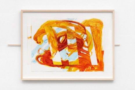 Mark di Suvero, Untitled (sliding drawing), 2003-2004, Galerie Mitterrand