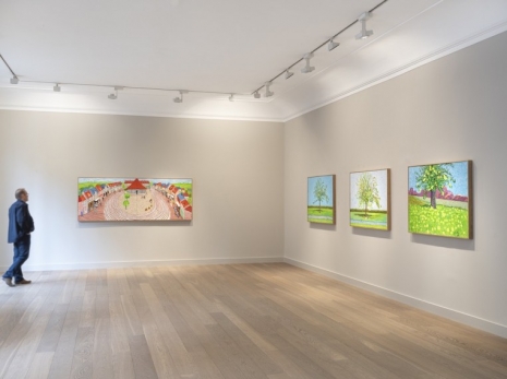 David Hockney, Apple Tree, 2019, Galerie Lelong & Co.