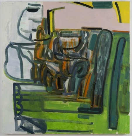 Amy Sillman, Untitled (green), 2020 , Gladstone Gallery