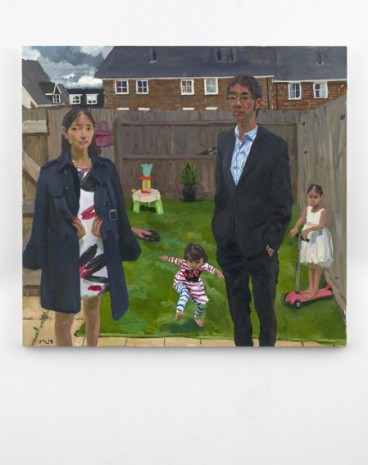 Liu Xiaodong, Geoffrey and his Family, 2019, MASSIMODECARLO