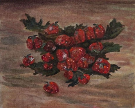 Jill Mulleady, Strawberries, 2020, Gladstone Gallery