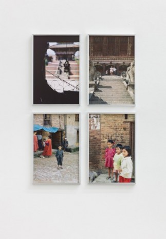 Carmen Brucic, Kinder in den Straßen von Bhaktapur, 2020, Galerie Elisabeth & Klaus Thoman