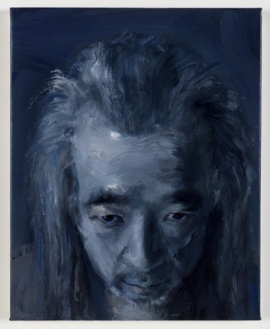 Yan Pei-Ming, Autoportrait, le calme, 2020, Galerie Thaddaeus Ropac