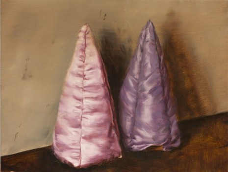 Michaël Borremans, Pink and Purple Cone, 2020, Zeno X Gallery