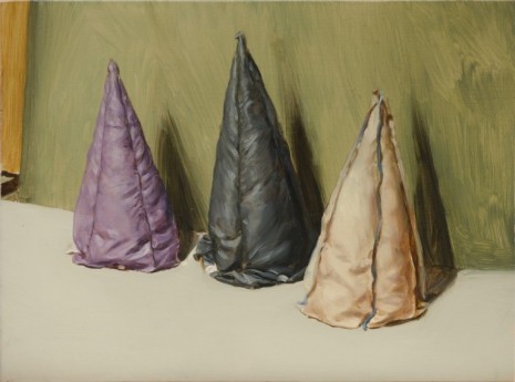 Michaël Borremans, Three Cones, 2020, Zeno X Gallery