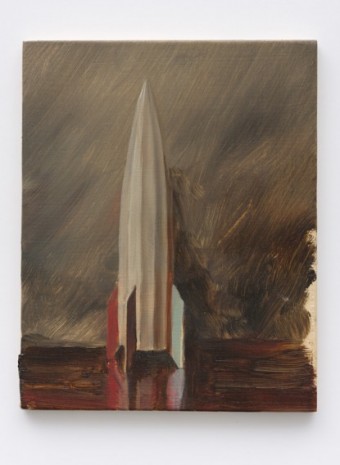 Michaël Borremans, Little Missile, 2020, Zeno X Gallery