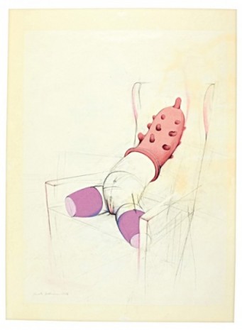 Renate Bertlmann, Übergestülpt – Boris-Zyklus (Slipped over – Boris Cycle), 1976, Richard Saltoun Gallery