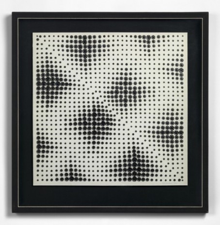 Bela Kolarova, Variation: Two Triangles IV, 1968, Richard Saltoun Gallery