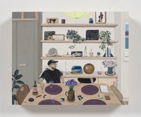 Paige Jiyoung Moon, Carlos With His Shelf, 2019, Steve Turner