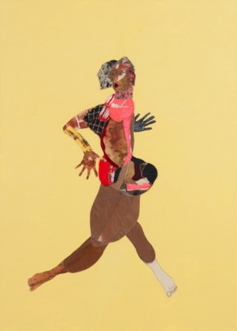 Tschabalala Self, Fast Girl, 2020, Galerie Eva Presenhuber