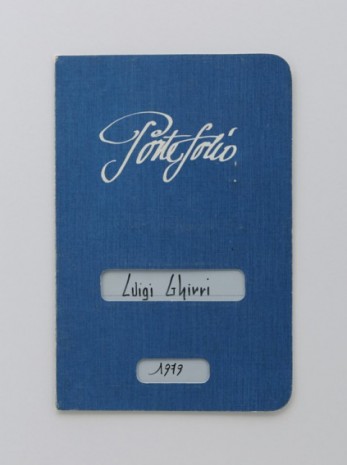 ​Luigi Ghirri, Passport invitation, 1979, Matthew Marks Gallery