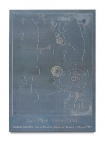 Paul Sietsema, Blue Miro, 2020, Matthew Marks Gallery