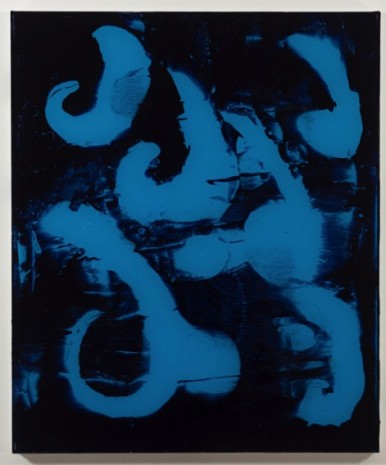 Christoph Rütimann, in blau II, 2011, Mai 36 Galerie