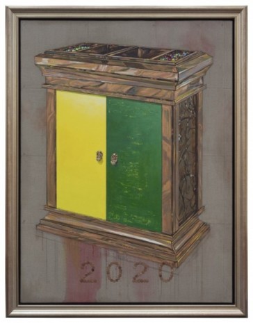 Zang Kunkun, Barnett Newman in Socialism (VII), 2019-2020, Mai 36 Galerie