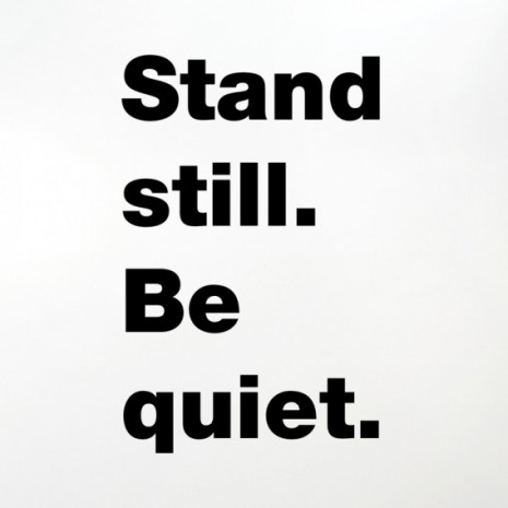 Ian Whittlesea, Stand still. Be quiet., 2020, Galerie Barbara Thumm