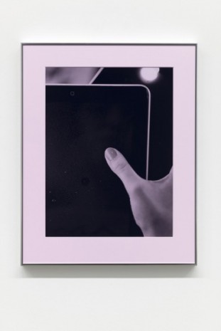 Josephine Pryde, Thumb, Pad (Pink Filter), 2014/2020, Simon Lee Gallery