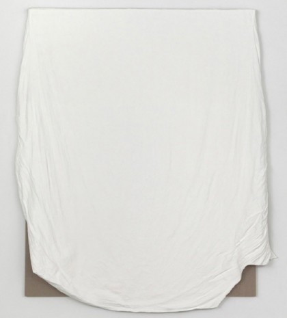 Analia Saban, California King Fitted Bed Sheet with Broken Elastic , 2012, Tanya Bonakdar Gallery
