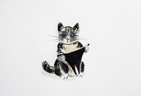 Karen Densham, Sex kitten (black), 2015, Richard Saltoun Gallery
